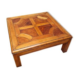 Table basse en merisier