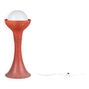 Lampadaire en céramique des années 1970 par Doria Leuchten, Allemagne