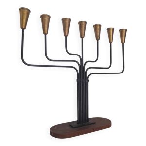 Chandelier scandinave 7 branches Gunnar Ander
