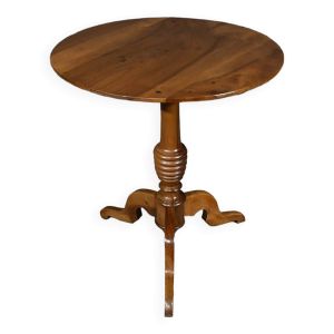 Table Guéridon en Noyer, époque Louis-Philippe – 1re partie XIXe