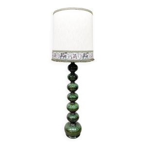 Lampadaire à bulles vintage en céramique Kaiser Leuchten Idell 'Nature green'