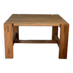 Table basse orme massif vintage