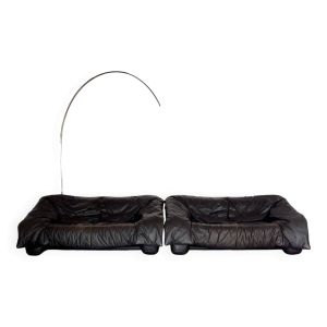 Paire de Canapés ''Flou flou'' Ligne Roset par De Pas, D Urbino, Lomazzi vintage années 80