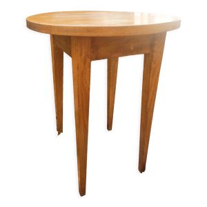 Table d'appoint en hêtre massif couleur miel
