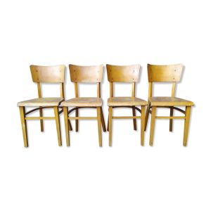 Série de 4 chaises bistrot Thonet