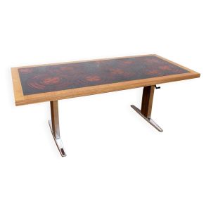 Table basse monte et baisse 1970