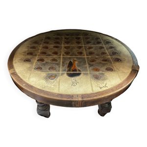 Table basse signée barrois de vallauris