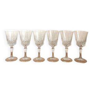 Verres à  eau - vintage - Luminarc - modèle ''Empereur'' - Très bon état