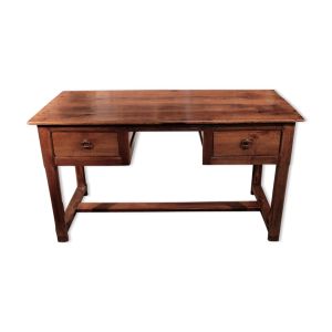Table-bureau en châtaignier XIXeme