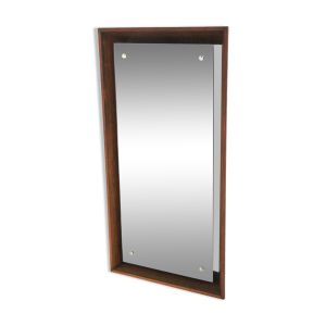 Miroir scandinave en palissandre, Suède, 1960, 108cm x 56cm