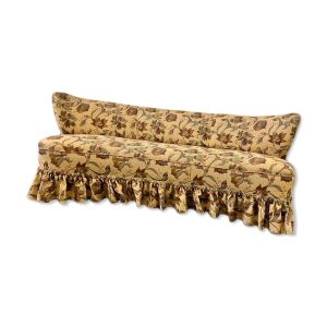 Canapé cocktail vintage fleuri / canapé / siège lounge