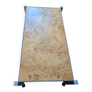 Table basse loupe d'orme