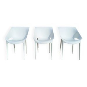 3 fauteuils Kartell, modèle Dr.YES  design Philippe Starck & Eugeni Qu