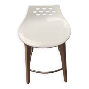 Tabouret haut blanc Calligaris