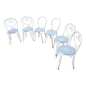 Chaise fer forgé