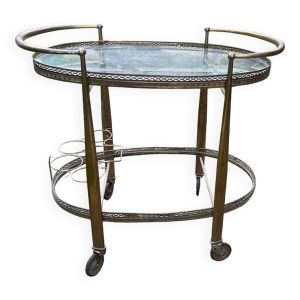 Desserte vintage laiton