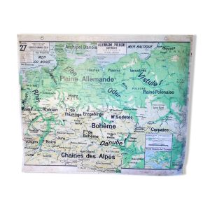 Carte vidal lablache allemagne