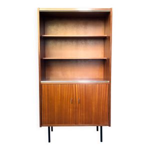 Meuble bibliothèque vintage en bois au design scandinave