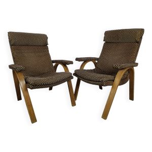 2 fauteuils Baumann vintage