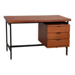Bureau vintage en teck par Pierre Guariche des années 1960