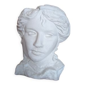 Buste en plâtre de Pénélope