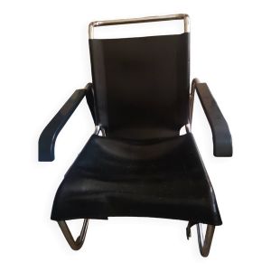 Fauteuil de repos moderniste par Marcel Breuer édition Thonet des années 1930