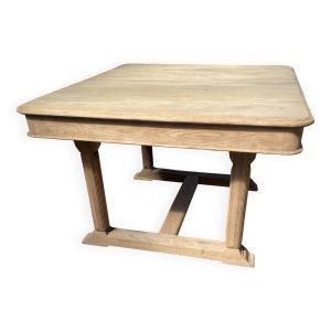 Table à manger style Monastère - Ancienne en bois massif – Aérogommée