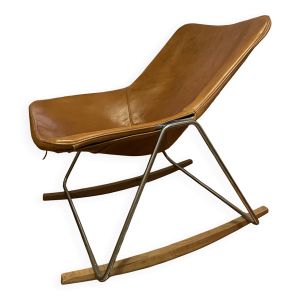 Fauteuil rocking-chair Pierre Guariche