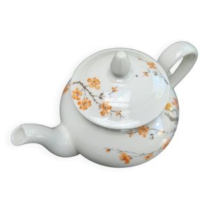 Théière boule en porcelaine : Apilco