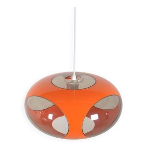 Suspension OVNI Space Age « Bug Eye » (orange) par Massive, années 1970
