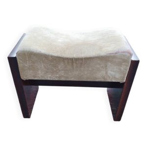 Ancien tabouret pouf de coiffeuse