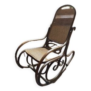 Fauteuil à bascule type Thonet