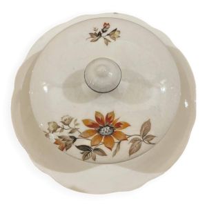 Beurrier porcelaine de Bohême