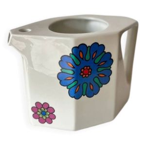 Pichet/Carafe vintage style Villeroy & Boch Acapulco – porcelaine florale