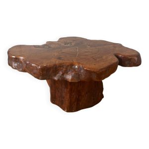 Table basse tronc d’arbre