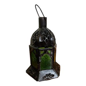 Photophore vintage style lanterne marocaine