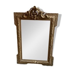 Miroir type napoléon avec fronton