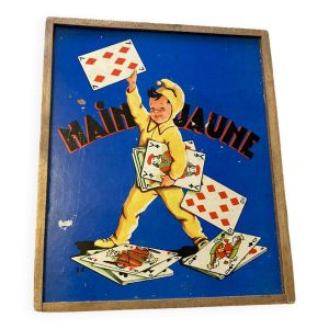 Jeu de société Nain Jaune époque début XXe.