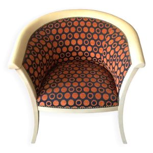 Fauteuil contemporain style bergère/marquise