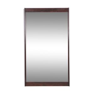 Miroir scandinave en palissandre de Rio
