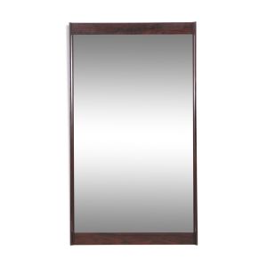 Miroir scandinave en palissandre de Rio