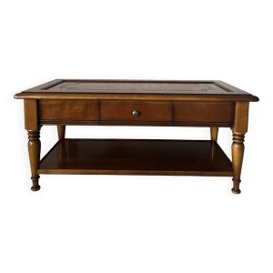 Table basse en merisier