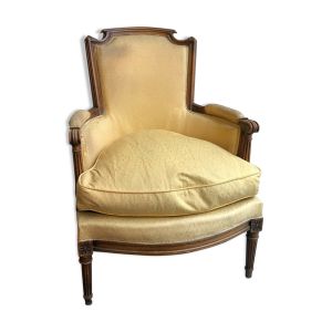 Fauteuil bergère de style Louis XVI ou Directoire