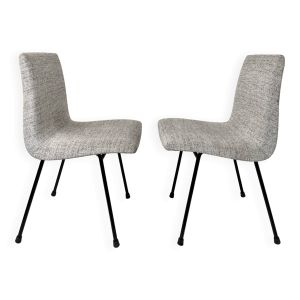Paire de chaises modèle ''CM145'', Pierre Paulin,  Meubles TV, 1954