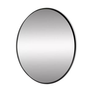Miroir rond 75cm de diamètre contour noir