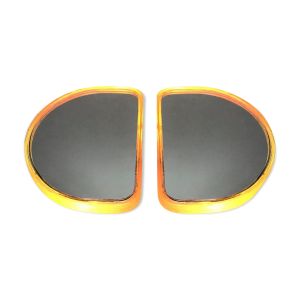 Paire de miroirs muraux lumineux, années 60/70
