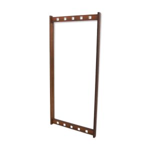 Miroir scandinave ''Champion'' en palissandre, 122x57cm, Fröseke, Nybrofabriken, Suède, 1960