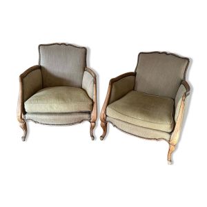 Bergère classique de style Louis XV - Élégance intemporelle