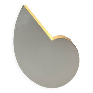 Lampe de table escargot créée par Giuseppe Raimondi pour Studio Luce en 1970.
