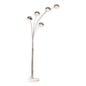 Lampadaire 5 branches pied en marbre